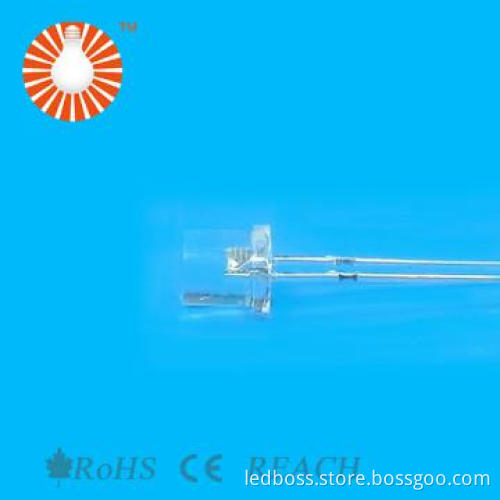 5mm Cylinder LED lamp With Flange